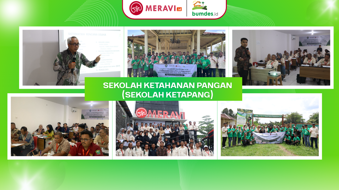 Bumdes.id meluncurkan “Sekolah Ketapang” untuk meningkatkan Kapasitas & Kompetensi SDM Pengurus BUM Desa/BUMDesma dalam Ketahanan Pangan